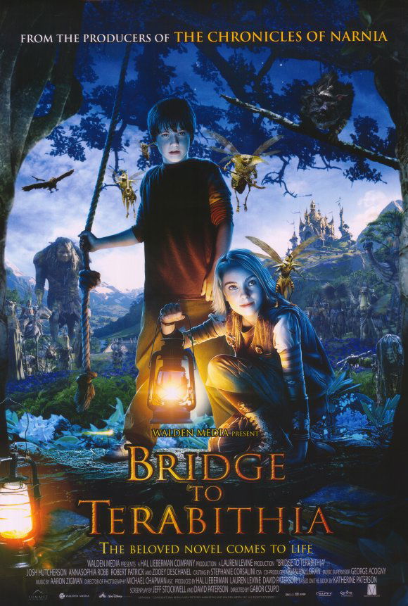 Le Pont De Terabithia Visually pleasing, dramatically unsatisfying a review of Bridge to