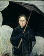 BASHKIRTSEFF Marie : The Umbrella, 1883 BASHKIRTSEFF Marie : The Umbrella, 1883