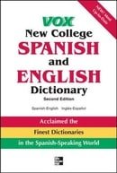 Vox New College Spanish and English Dictionary (VOX Dictionary Series)