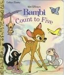 Walt Disney's Bambi: Count to Five (Golden Board Book)