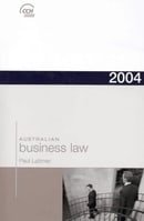 2004 Australian Business Law