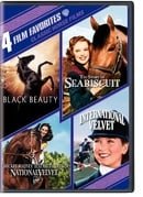 Four Film Favorites: Classic Horse Films (Black Beauty / The Story of Seabiscuit / National Velvet /