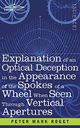 Explanation of an Optical Deception in the Appearance of the Spokes of a Wheel when seen through Vertical Apertures