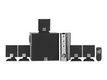 InSpire Console 5.1 Speakers 5500D for PS2