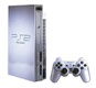Silver Sony PS2 Console with one controller