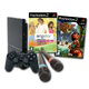 Sony PlayStation 2 console & two game bundle (includes: PS2, SingStar Popworld and Brave)