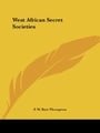 West African Secret Societies