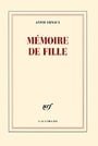 Mémoire de fille [ Gallimard Blanche ] (French Edition)