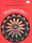 Modern Curriculum Press Mathematics, Level D, Teacher's Edition