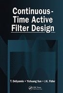 Continuous-Time Active Filter Design (Electronic Engineering Systems)