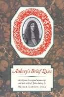 Aubrey's Brief Lives (Nonpareil Books, No 77)