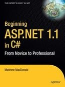 Beginning ASP.NET 1.1 in C#: From Novice to Professional (Novice to Professional)
