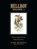 Hellboy Library Edition, Volume 1: Seed of Destruction and Wake the Devil